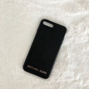 Black MK case iPhone 8+